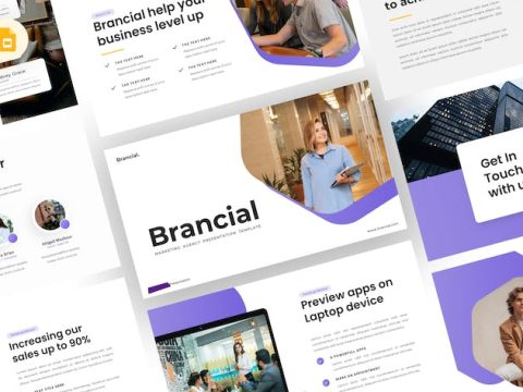 Brancial - Marketing Google Slides Template 9USQSRV