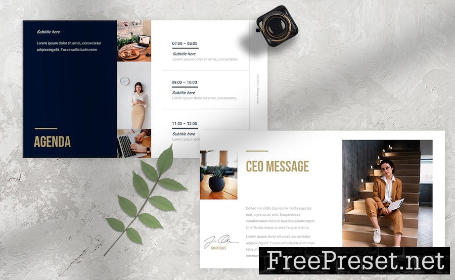 Brand Strategy & Direction Google Slides Template H33RA3B