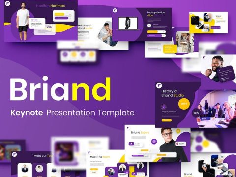 Briand – Business Keynote Template 2H46QT4