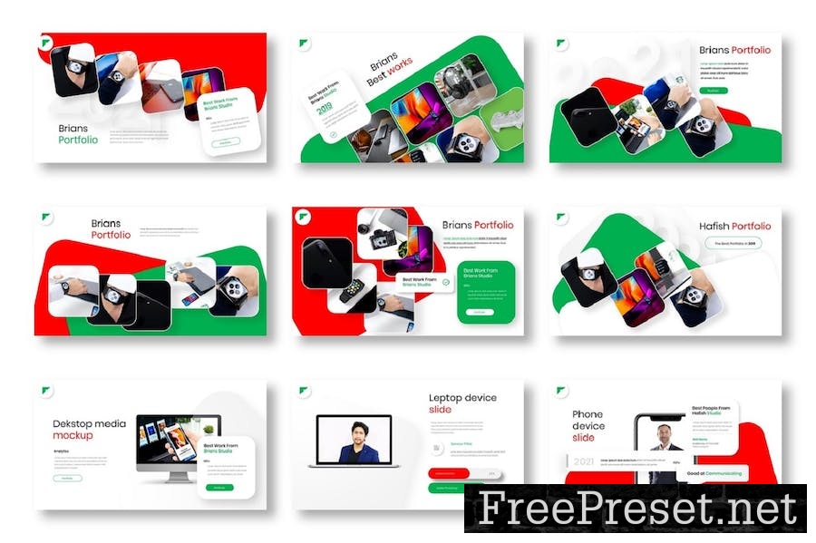 Brians - Business Google Slide Template QY6EJFA