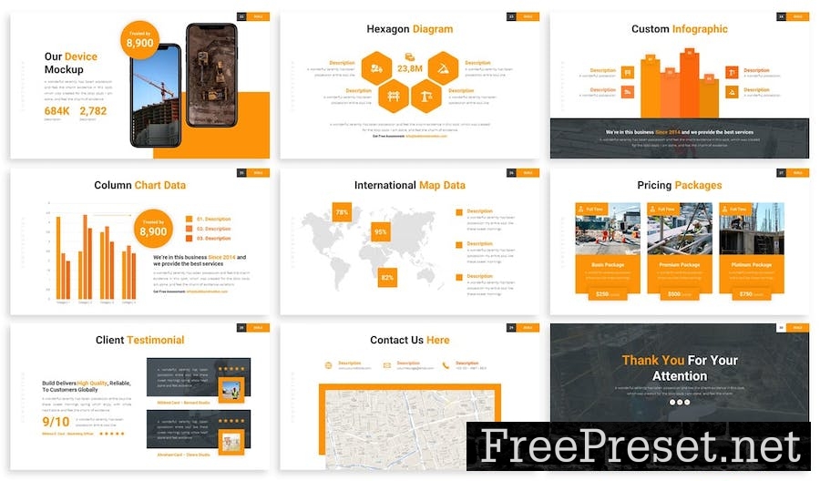 Build - Construction Google Slide Template VU53Y8Z