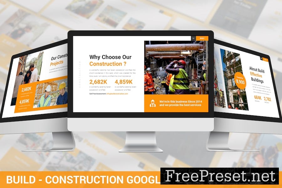 Build - Construction Google Slide Template VU53Y8Z