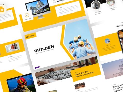 Builden - Construction Google Slides Template LZCGPPT