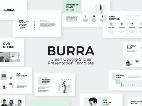 Burra - Clean Simple Google Slides Presentation ZWMJS8E