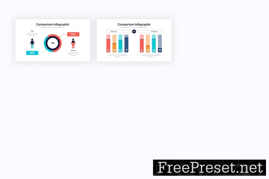 Business Comparison Keynote Infographics FP5H7P2