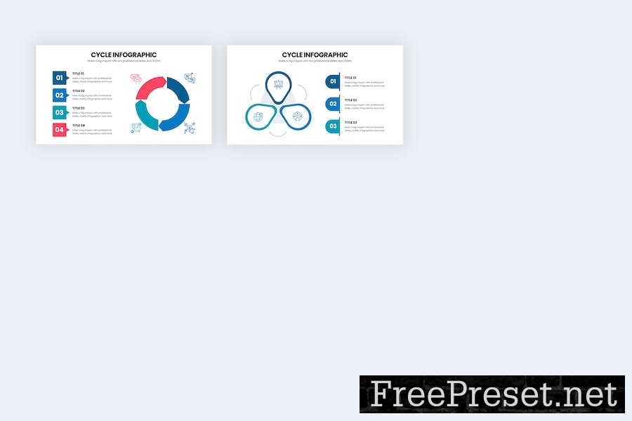 Business Cycle Keynote Infographics 3PF3AQC