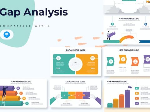 Business Gap Analysis Keynote Infographics YEXKG3V