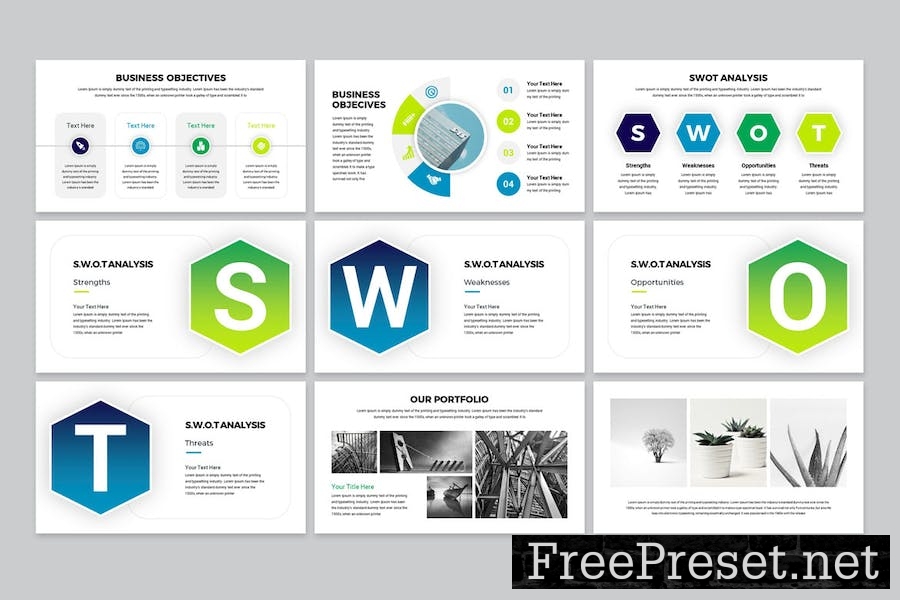 Business Google Slides Presentation Template SFSMNHW