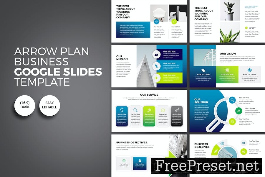 Business Google Slides Presentation Template SFSMNHW