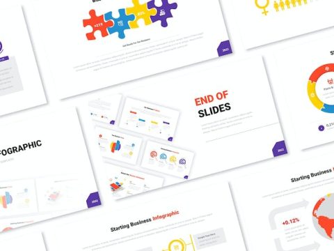 Business Infographic Google Slides Template ZB6SGSY