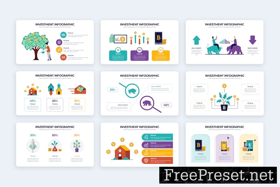 Business Investment Keynote Infographics MHM34V4