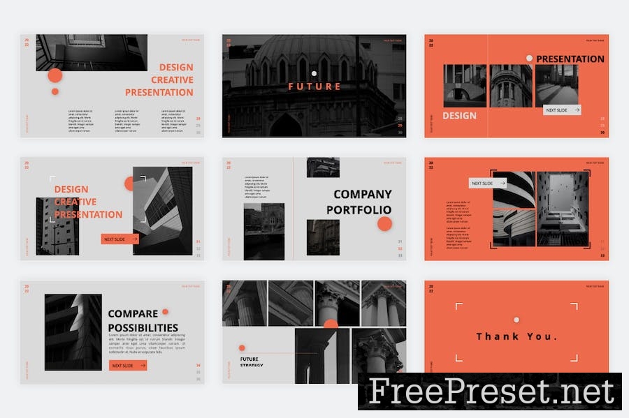 Business Keynote Presentation Template RFMGRGY