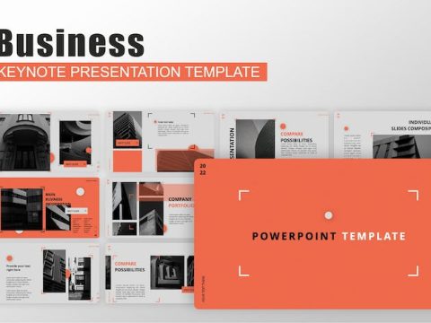 Business Keynote Presentation Template RFMGRGY