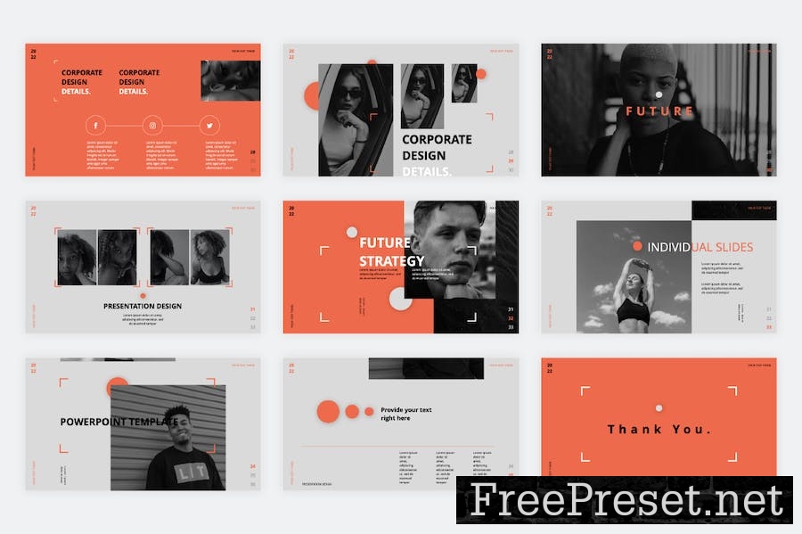 Business Keynote Presentation Template VX5FFFF