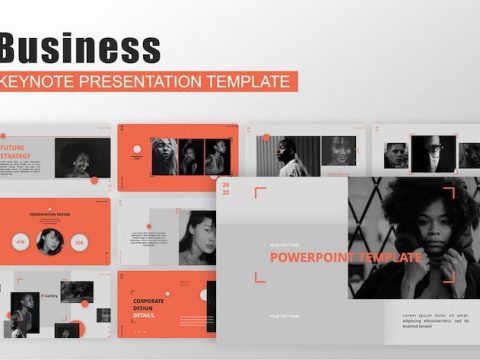 Business Keynote Presentation Template VX5FFFF