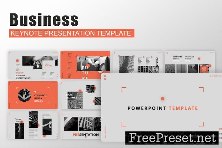 Business Keynote Template JH29HV7