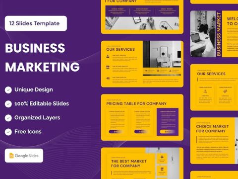 Business Marketing Presentation Template LDQHDP5