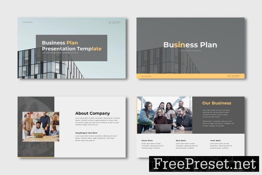 Business Plan - Google Slide Template