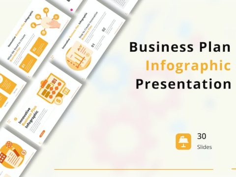 Business Plan Infographic Presentation Keynote 5AET9P3