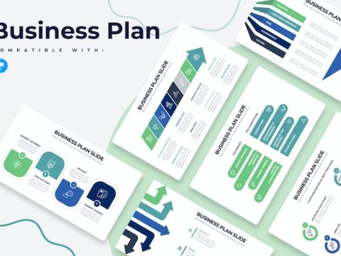 Business Plan Keynote Infographics