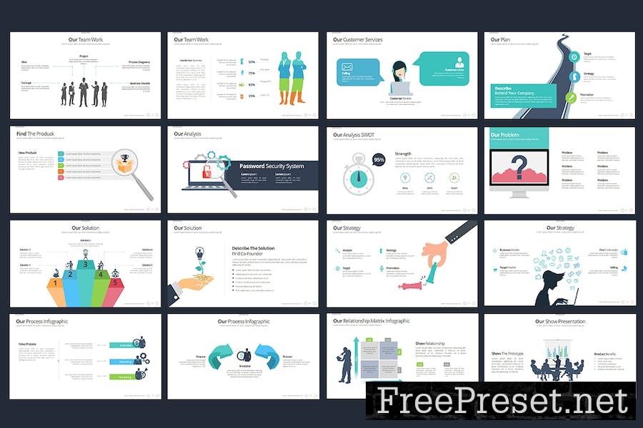 Business Startup Keynote Template F6K86W