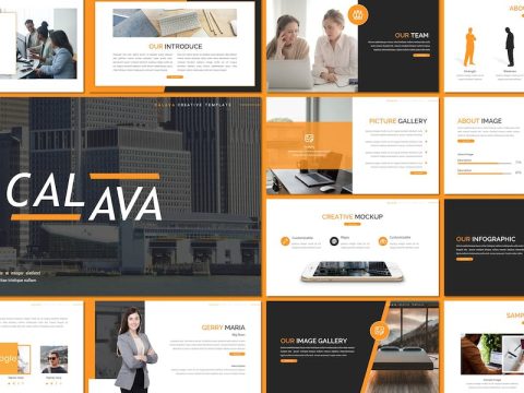 Calava - Business Google Slides Template U5LKRAD