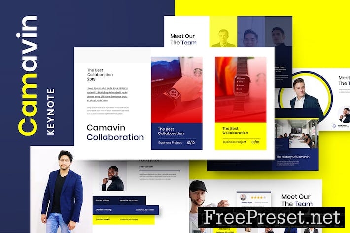 Camavin – Business Keynote Template 7K5CJJM