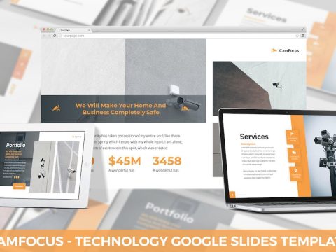 Camfocus - Technology Google Slides Template K379PNB