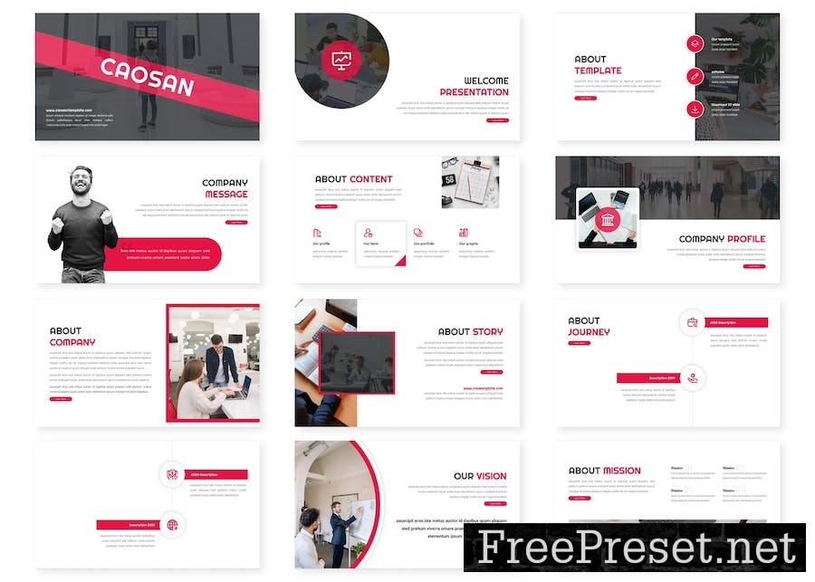 Caosan - Business Google Slides Template 6ZUZAXX