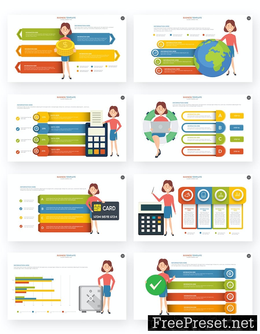 Cartoon Google Slides Presentation Templates RC8LF78