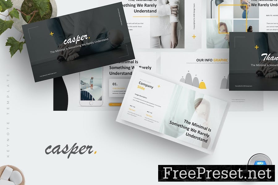 Casper - Keynote Template 94H5QG