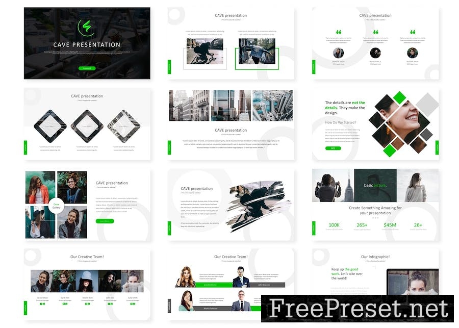 Cave - Keynote Template K298AM