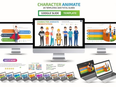 Character Animate Google Slides Template RFXSV66