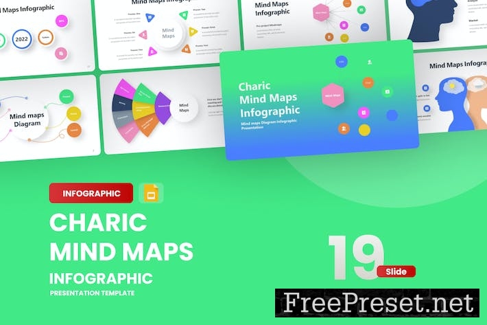 Charic Maps Infographic Google Slides Template