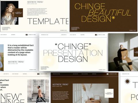 Chinge - Keynote Presentation Template MYMP5YR