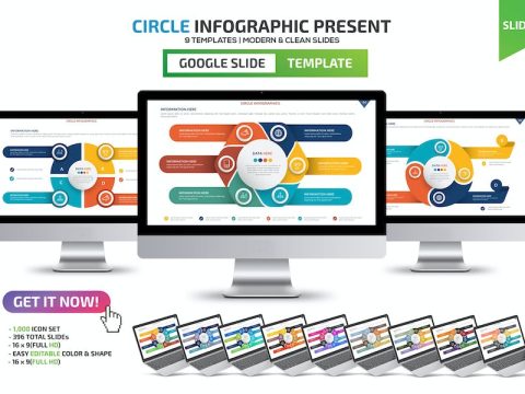 Circle Infographic Google Slides R37FUEK