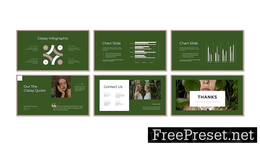 Classy - Beauty Presentation Google Slide Template 8QB2ENJ