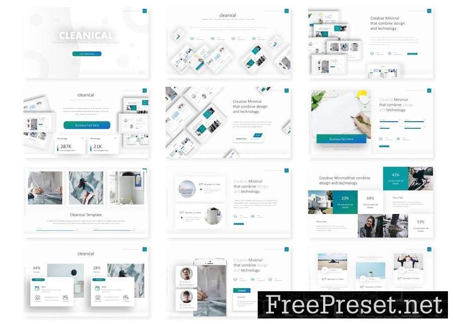 Cleanical Keynote Template DLPU9B