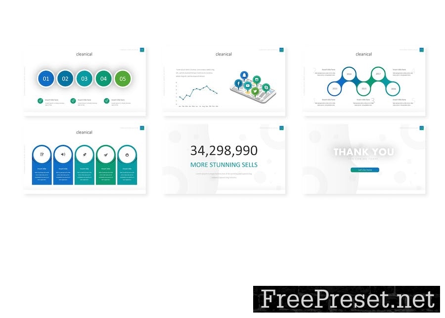 Cleanical Keynote Template DLPU9B