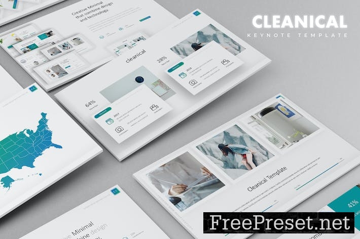 Cleanical Keynote Template DLPU9B