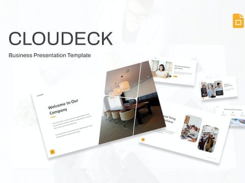 ClouDeck - Business Google Slides Presentation 894KGK8