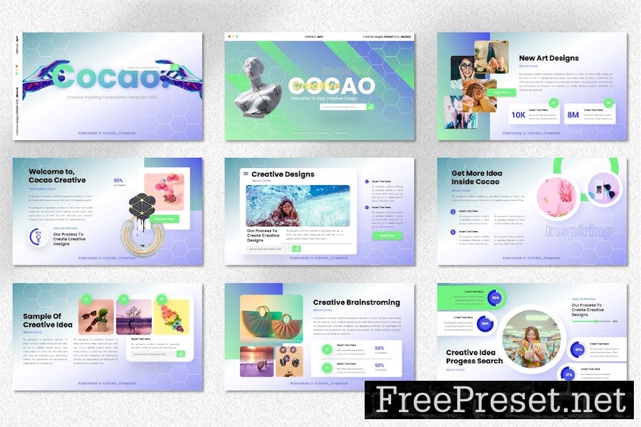 Cocao - Creative Inspiring Googleslide Templates