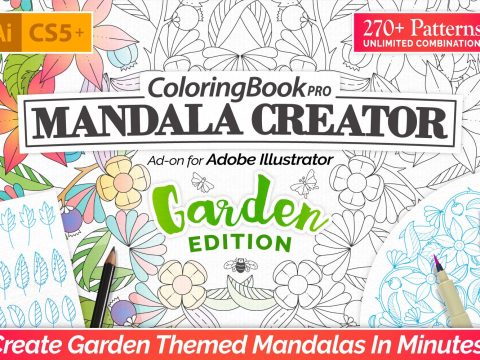 Coloring Book Pro - Garden Edition