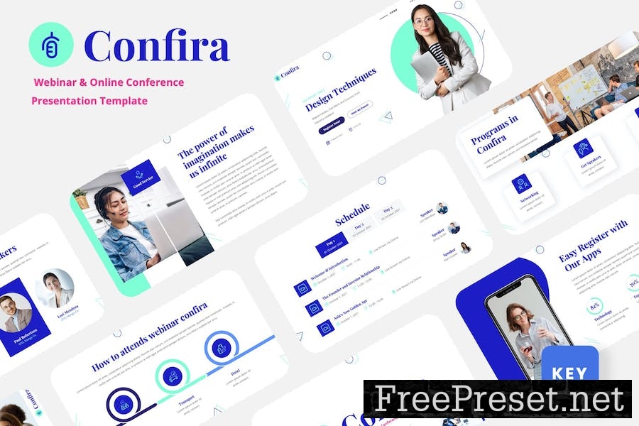 CONFIRA - Webinar Keynote Template VUFFTJP