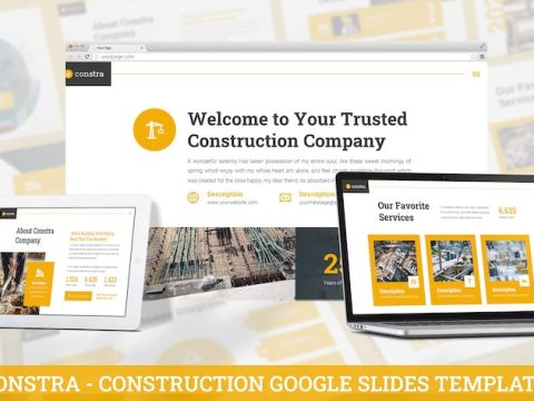 Constra - Construction Google Slide Template JTVNBAS