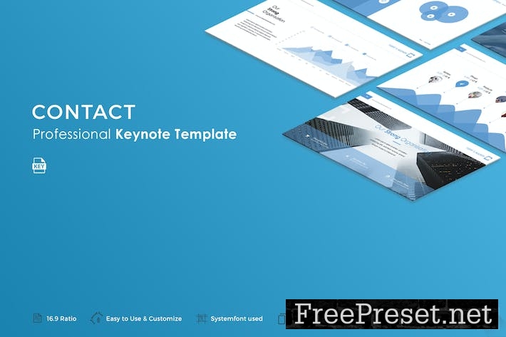 Contact Keynote Template UA2JJJ