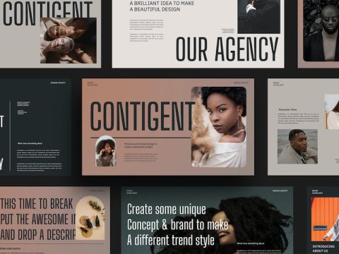 Contigent Minimal - Brand Urban Google Slides JR4PCJZ