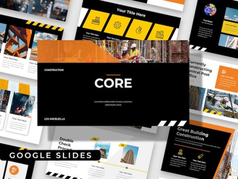 CORE - Construction Building Company Google Slides TN8YEVA