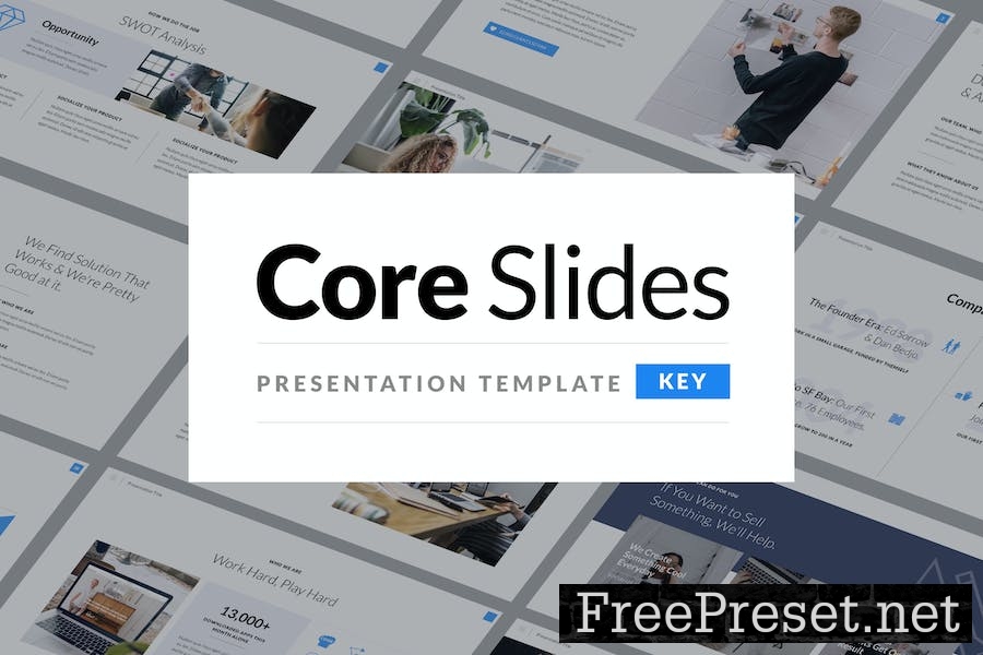 Core Slides - Simple Presentation Template 9ML4VB