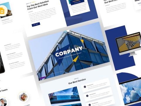 Corpany - Corporate Business Google Slide Template 6N2FP4K